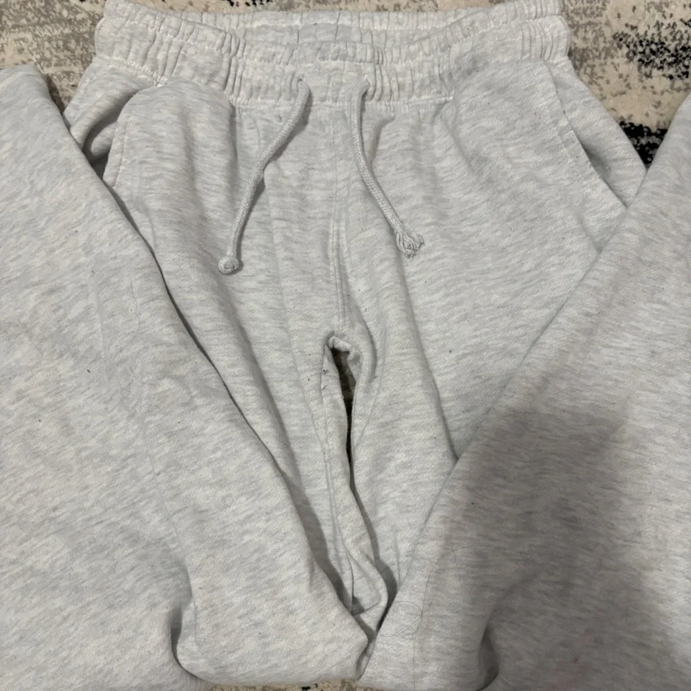 Gray Low Rise Sweatpants - Picture 2 of 3